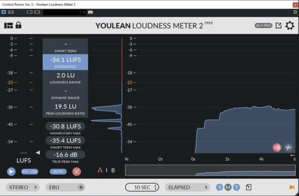 Youlean Loudness Meter